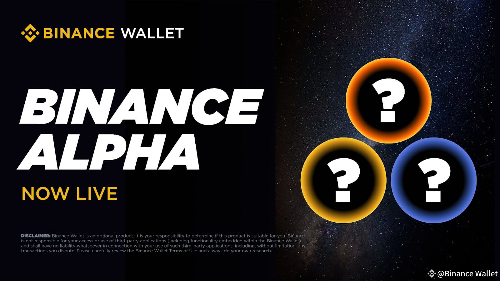A new Binance Alpha Project is now Live! Discover the latest | Binance  Wallet on Binance Square