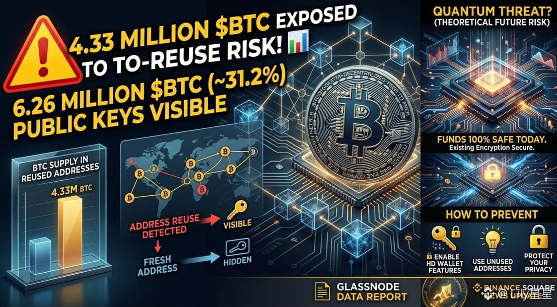 Square Calculation #reusedbitcoinaddresseshold4.33mbtc 🚨 4.33 MILLION BTC | Lily星星 on ...