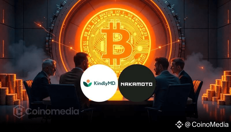 KindlyMD & Nakamoto Merge to Form $540M Bitcoin Treasury Firm