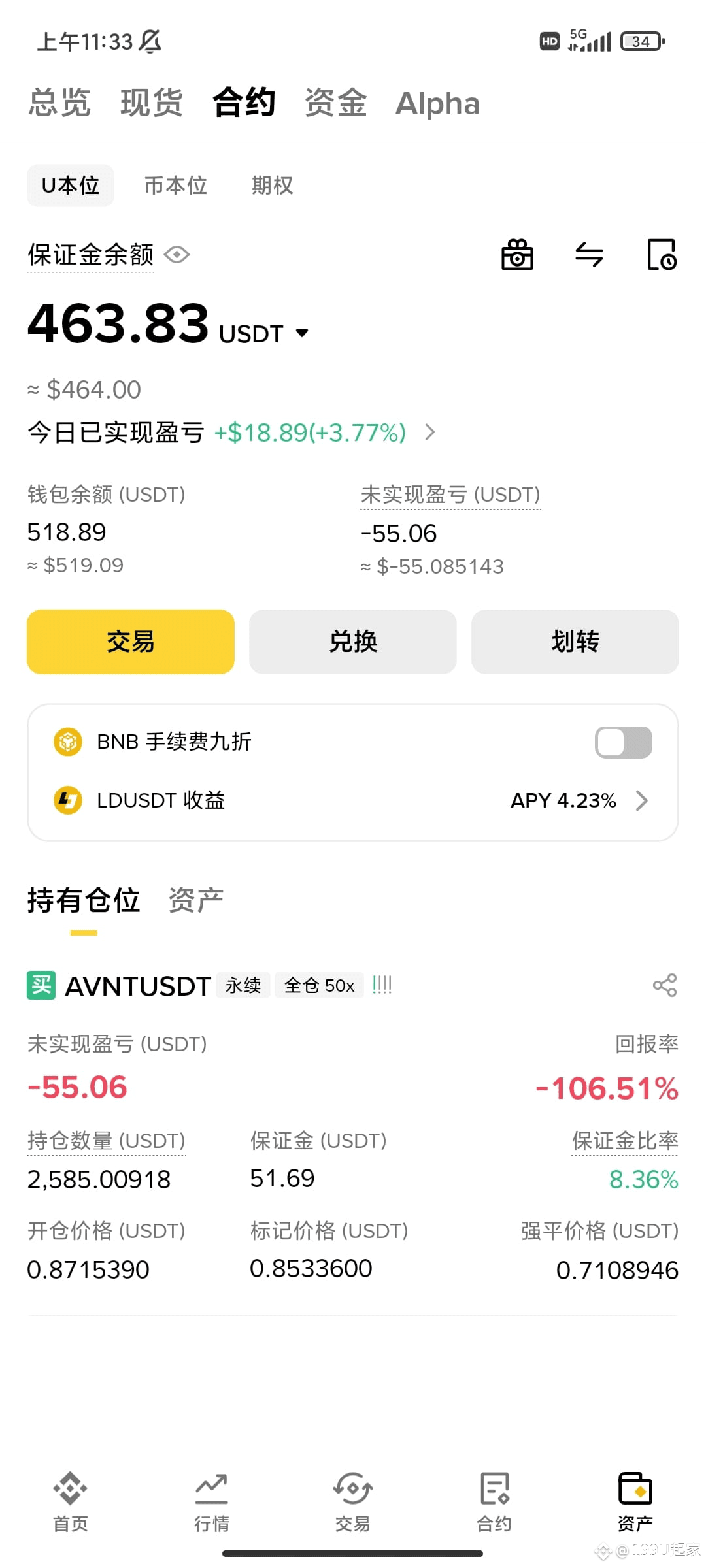 $AVNT It's rising so sharply. It's back to 0.98 again. | 199U起家 on ...
