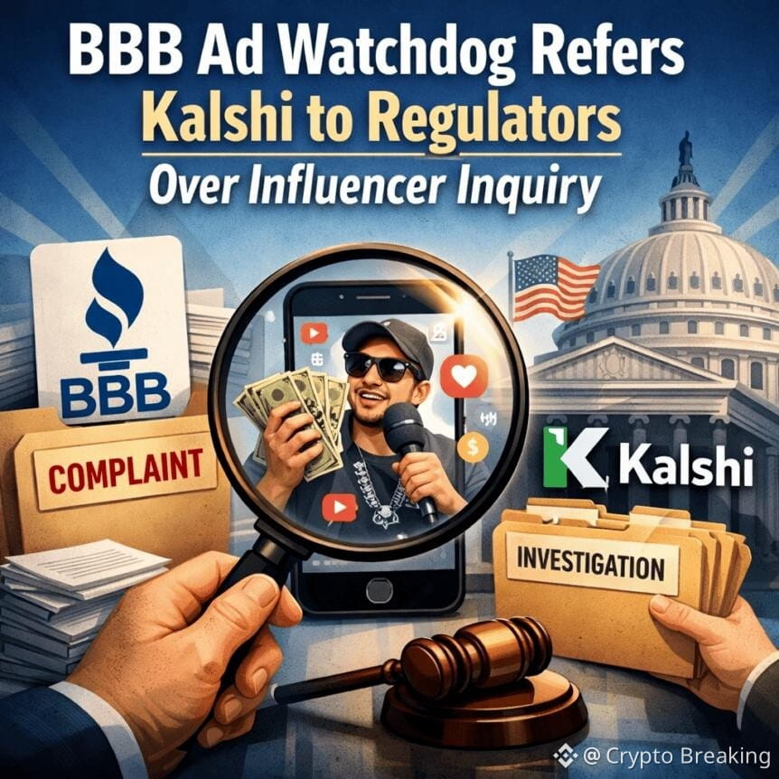 Bbb Ad Watchdog Refers Kalshi To Regulators Over Influencer Inquiry