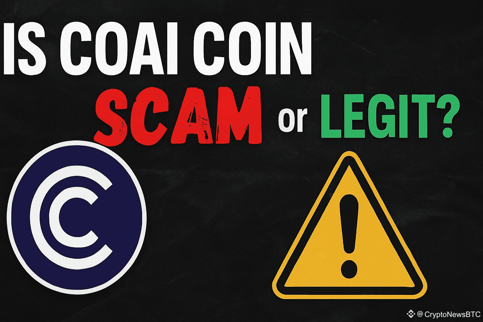 🔍 Is $COAI Coin a Scam or Legit? 💡 COAI has recently | Media Of Money on  Binance Square