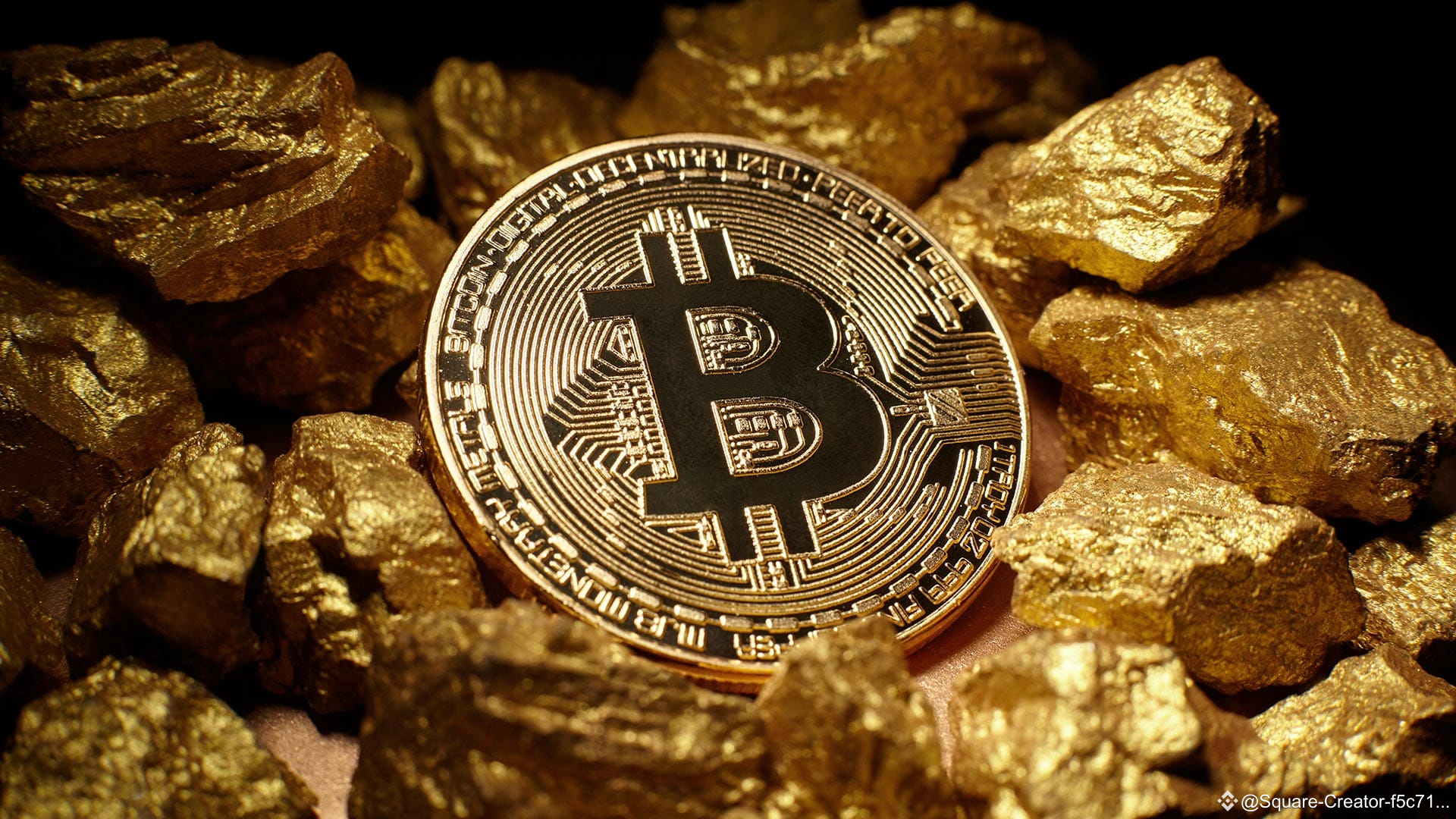 What does it mean to link gold to digital currencies? It | الجني_الطيب on  Binance Square