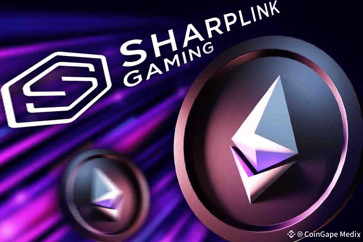 🚨 SharpLink Gaming筹集4.25亿美元以增加以太坊🇺🇸 总部位于美国的SharpLink正在采取| CoinGape  Media发布于币安广场