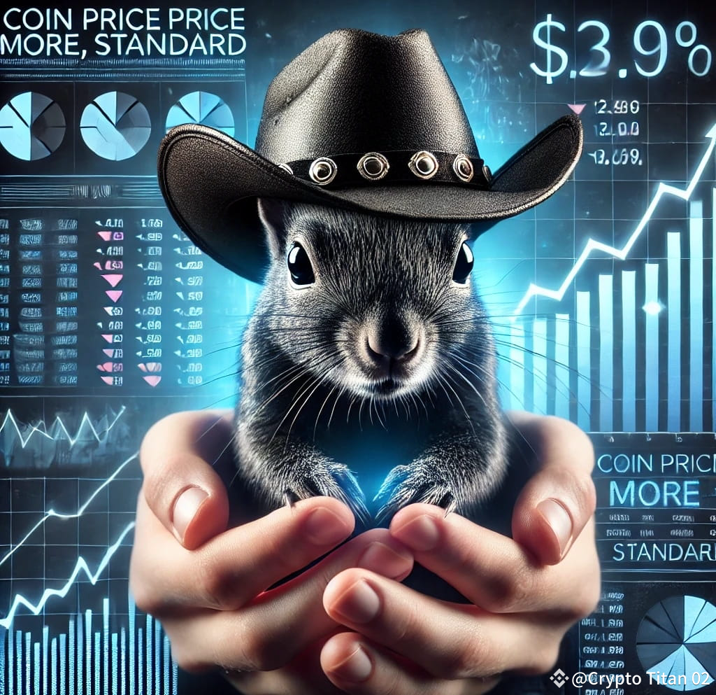 Peanut the Squirrel ($PNUT ) is a memecoin launched in Novem | Crypto Titan  02 on Binance Square
