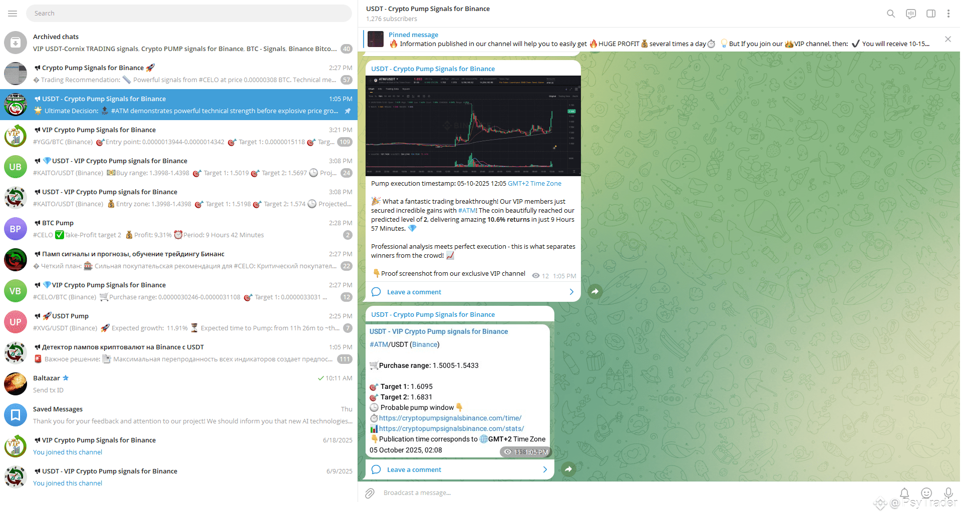 Crypto Pump Signals for Binance: Your Guide to the World of Cryptocurrency  Investments | PsyTrader on Binance Square