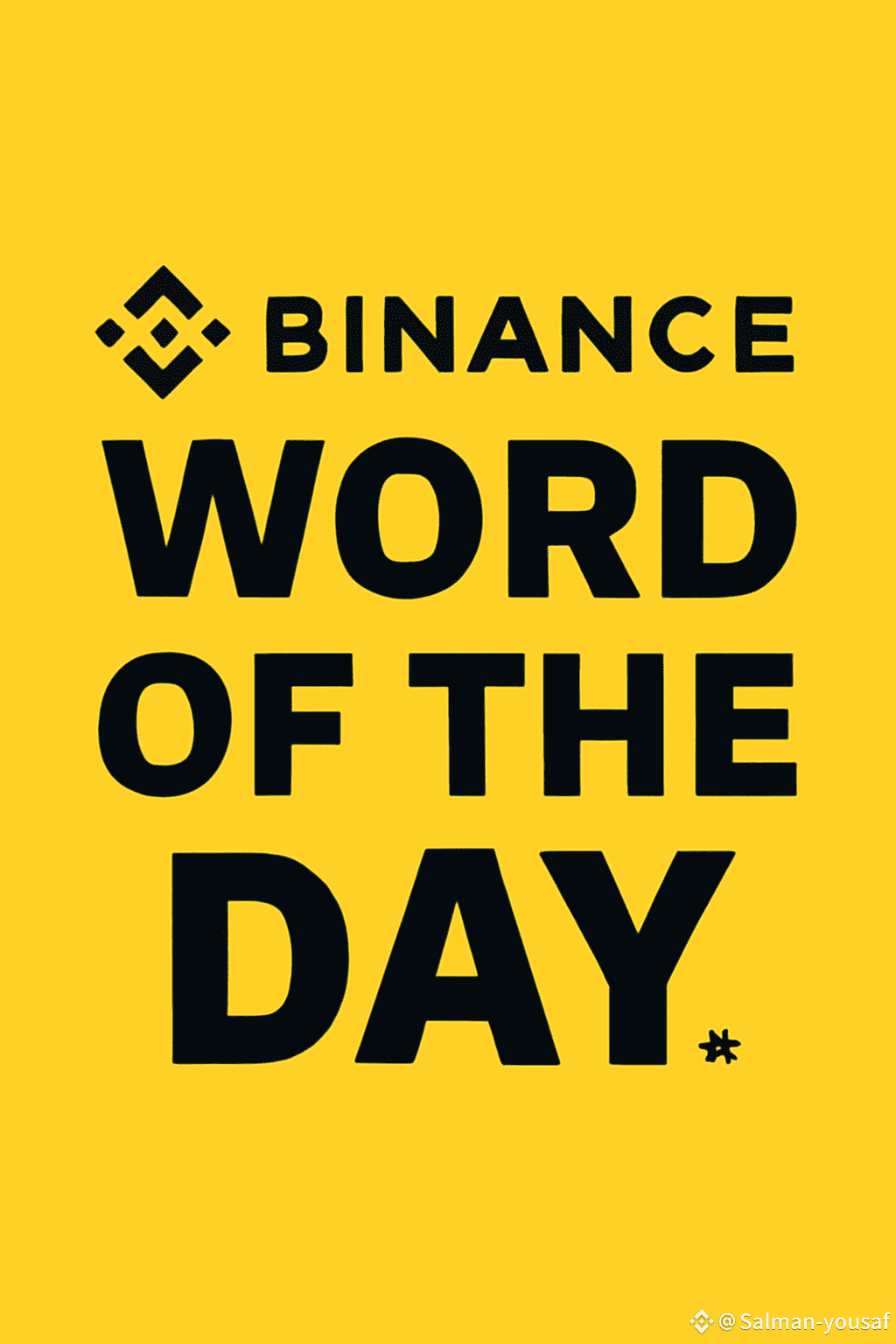 WORDOFTHEDAY✓ Here Are Binance Word of the Day Answer 17 | Salman-yousaf on  Binance Square