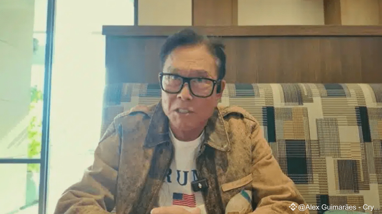 Robert Kiyosaki investiert voll in Bitcoin, verkauft Silber und Gold und  sagt, er sei in Alarmbereitschaft | Alex Guimarães auf Binance Square