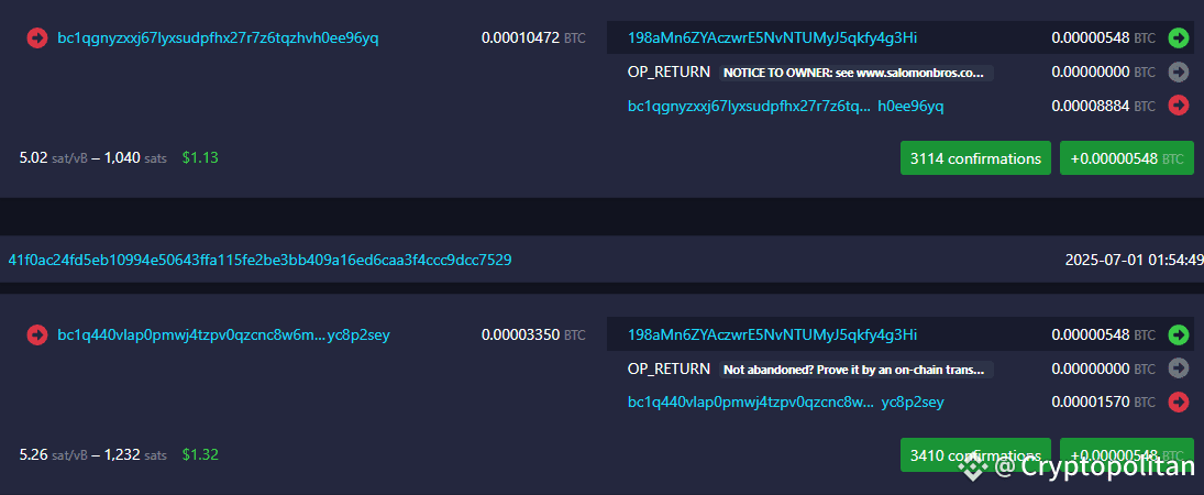 Someone is scaring all old BTC whales to move their coins