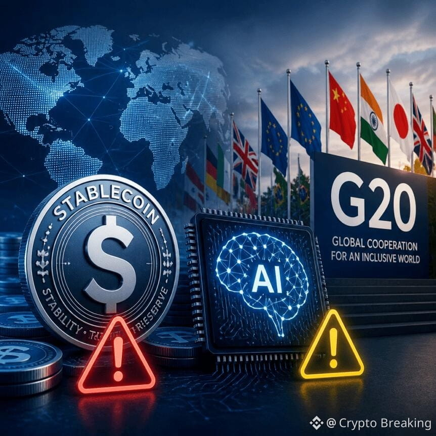 Global Regulators Warn Of Stablecoin And Ai Risks Before G20