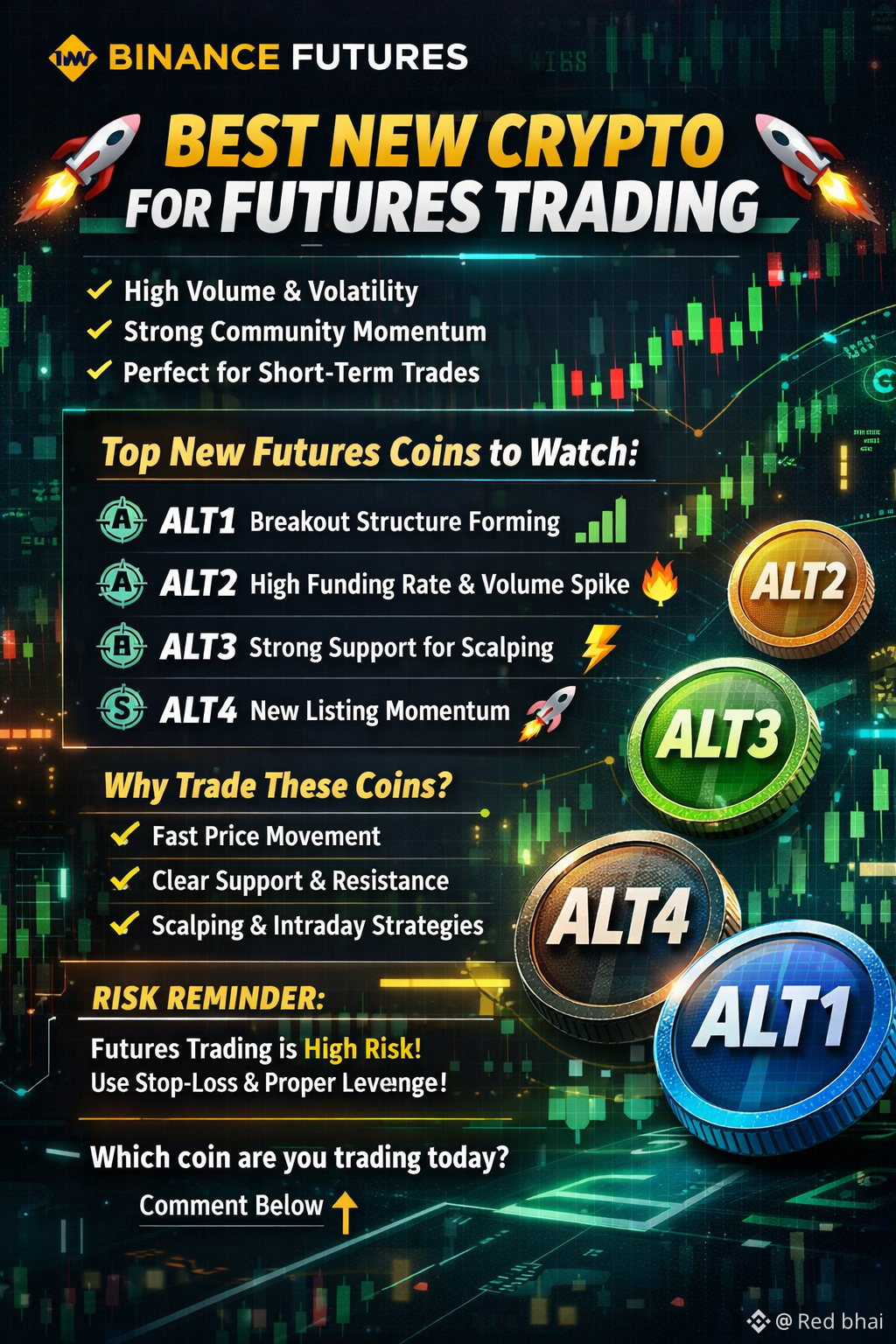 the best New Alpha coin $AIAV $ESIM $COLLECT | Red bhai on Binance Square