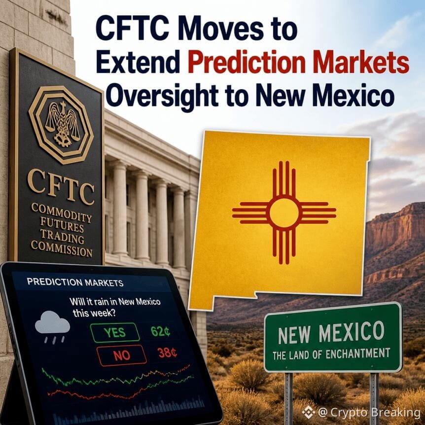 Cftc Moves To Extend Prediction Markets Oversight To New Mexico