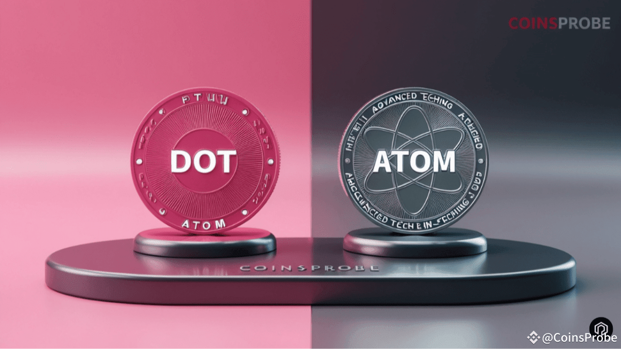 DOT and ATOM on the Verge of Key Breakouts – Are Upside Moves on