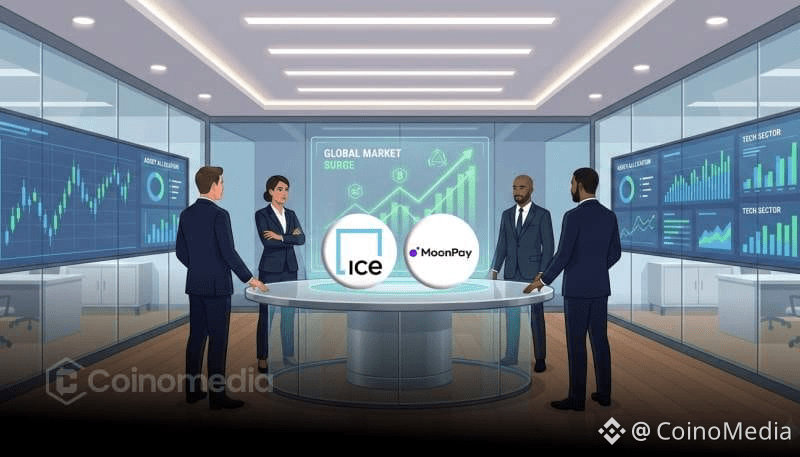 ICE Eyes Investment in Crypto Firm MoonPay