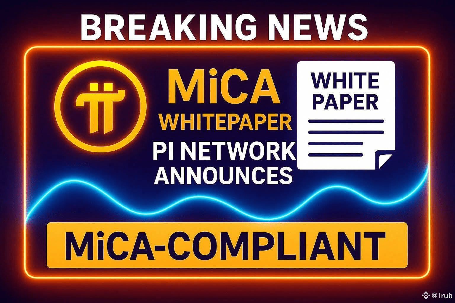🔥 Pi Becomes the First Crypto to Achieve MiCA Compliance | Irub on Binance  Square
