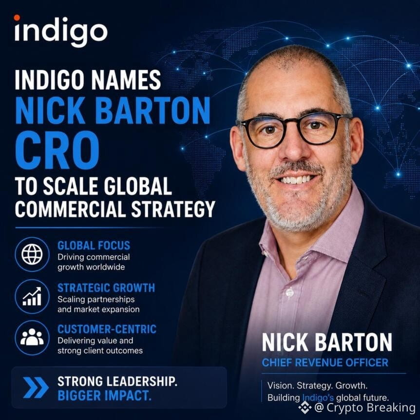 Indigo Names Nick Barton Cro To Scale Global Commercial Strategy