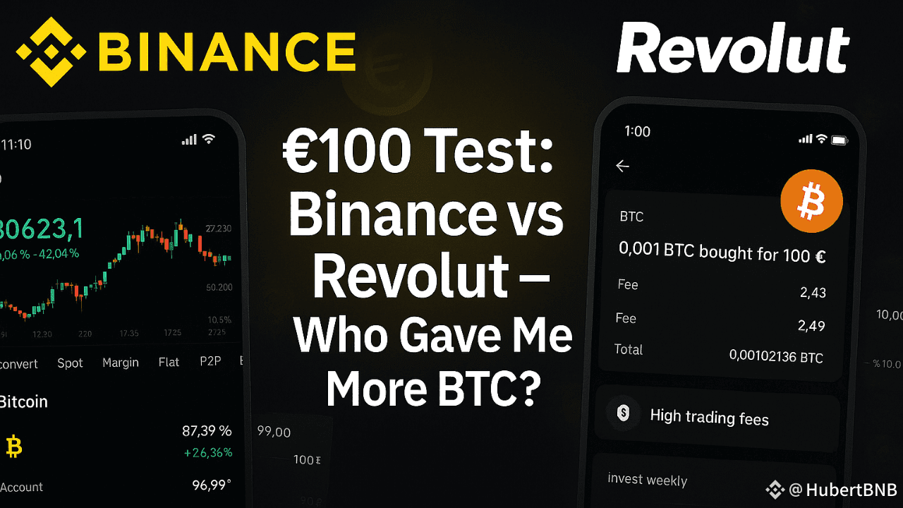 Binance vs Revolut: Trading Fees, Security, and Products Compared (2025) |  HubertBNB on Binance Square