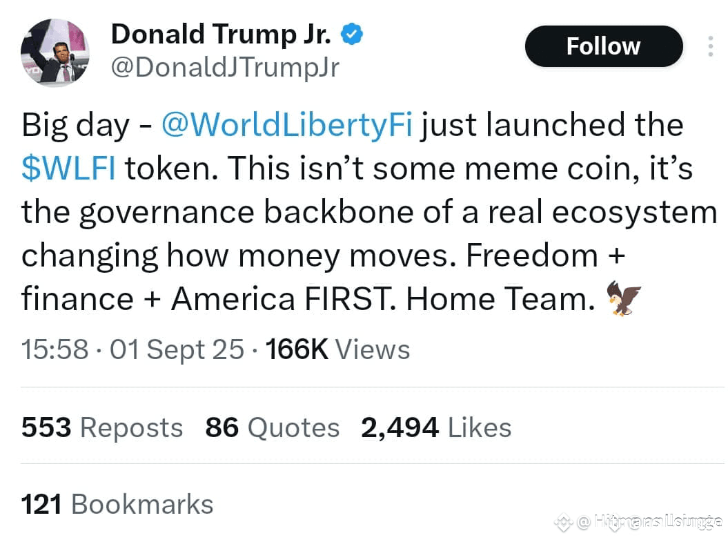 Just In : @lDonald trump jnr shared his bullish insights reg | Hitmans  Lounge on Binance Square