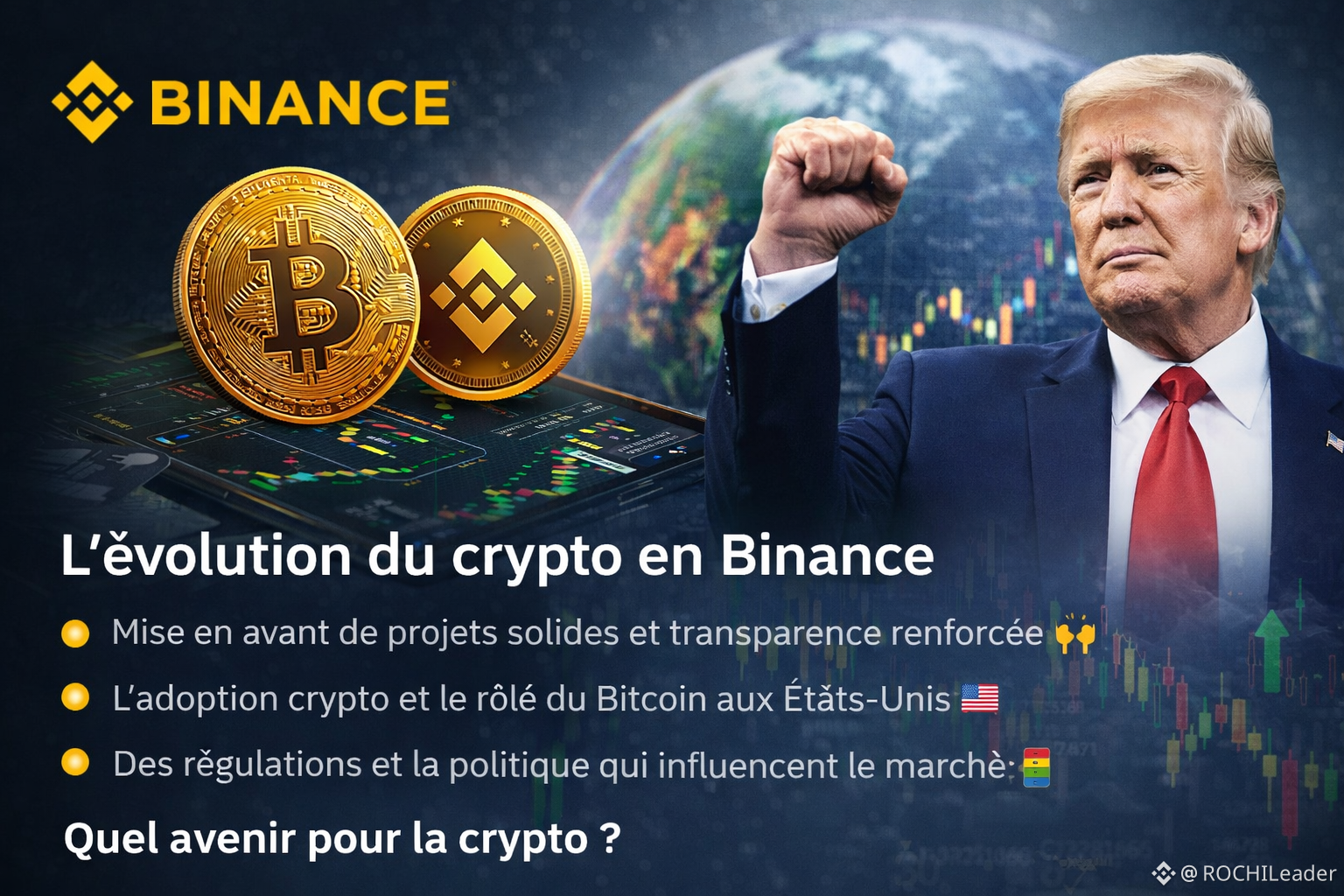 LATEST NEWS: President Donald Trump has announced that he is | ROCHILeader  on Binance Square