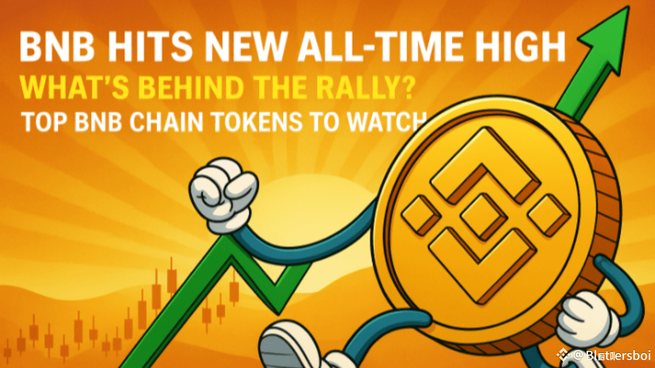 What Drives BNB ATH? And BNB Chain Ecosystem Tokens to Watch | Blottersboi  on Binance Square