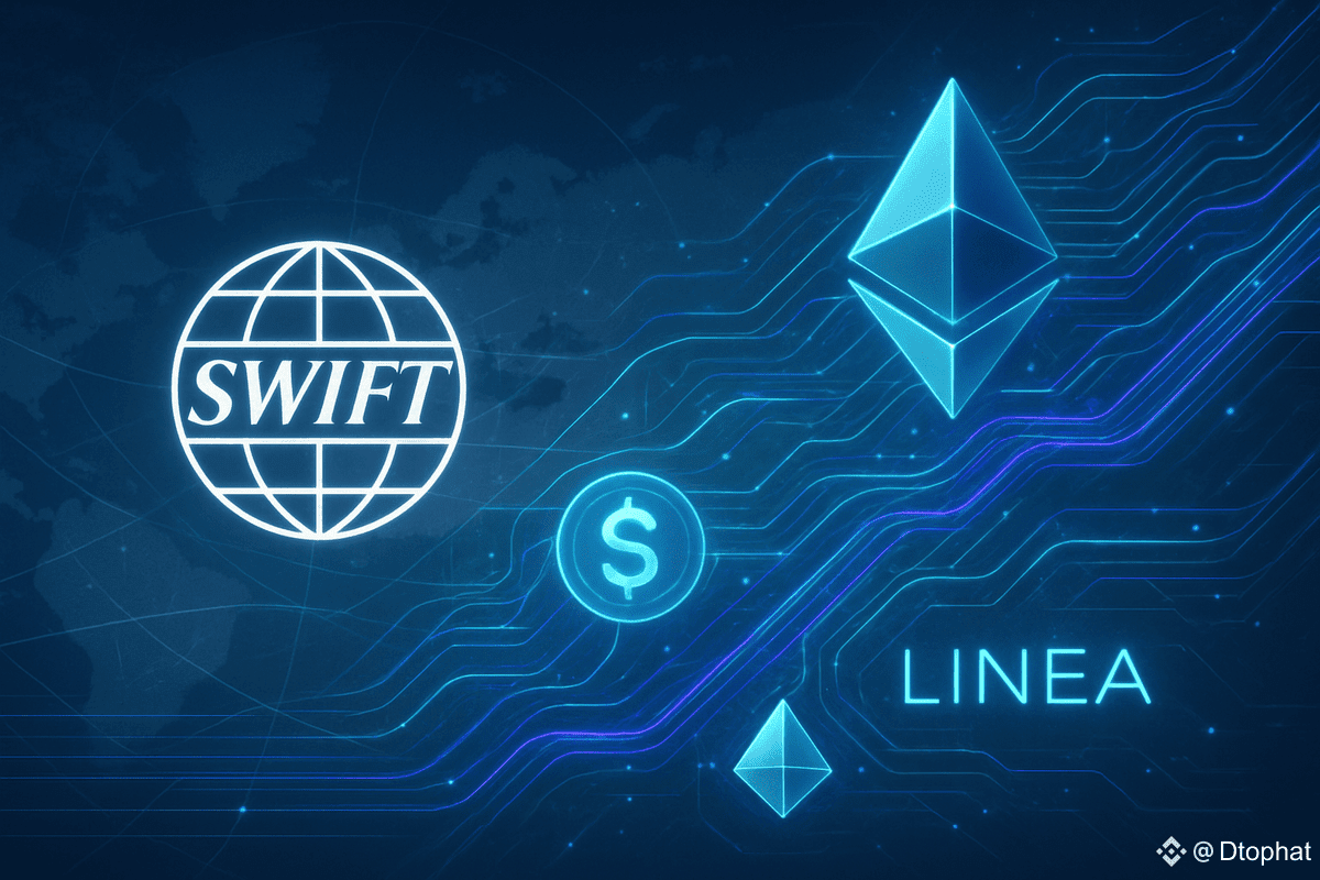 news SWIFT and $LINEA Do you remember LINEA? 🚀 It was | Dtophat on Binance  Square