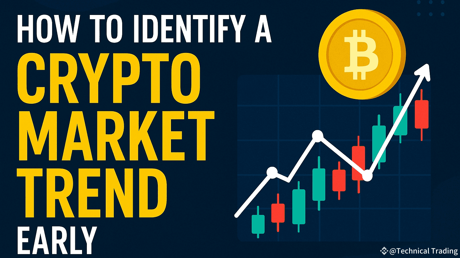 How to identify a crypto market trend early🔥 | TechnicalTrader on Binance  Square