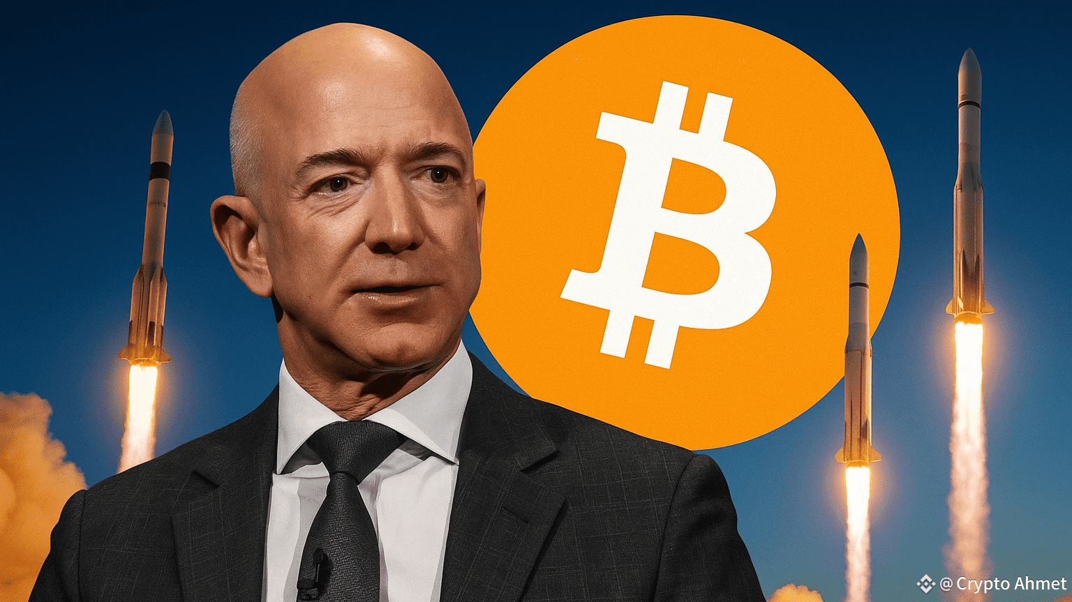 😱🚨Jeff Bezos Enters the Crypto Scene with a Bombshell! Markets  Ablaze!🔥🚀 | Crypto Ahmet on Binance Square