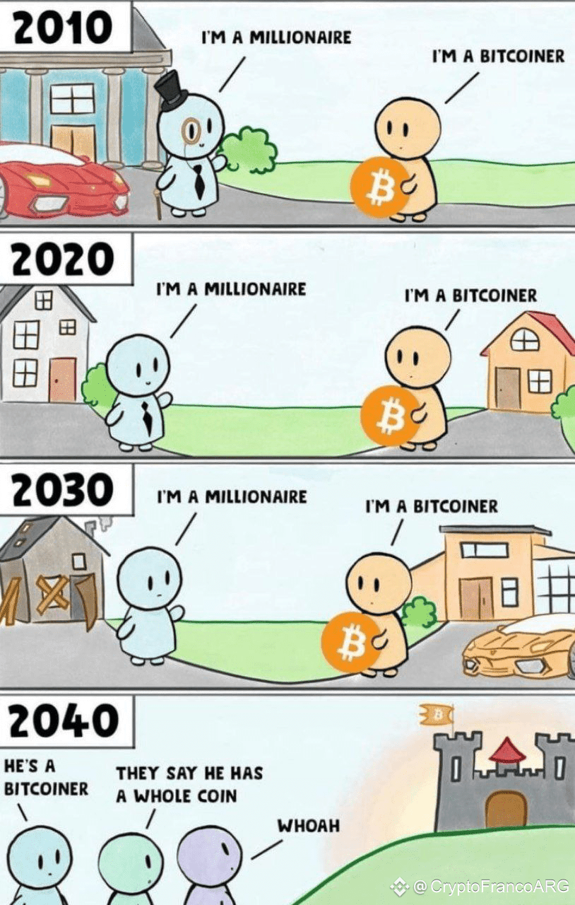 🚀 “ONCE BITCOINERS WERE LAUGHED AT… NOW WE ALL WANT TO BE O |  CryptoFrancoARG on Binance Square