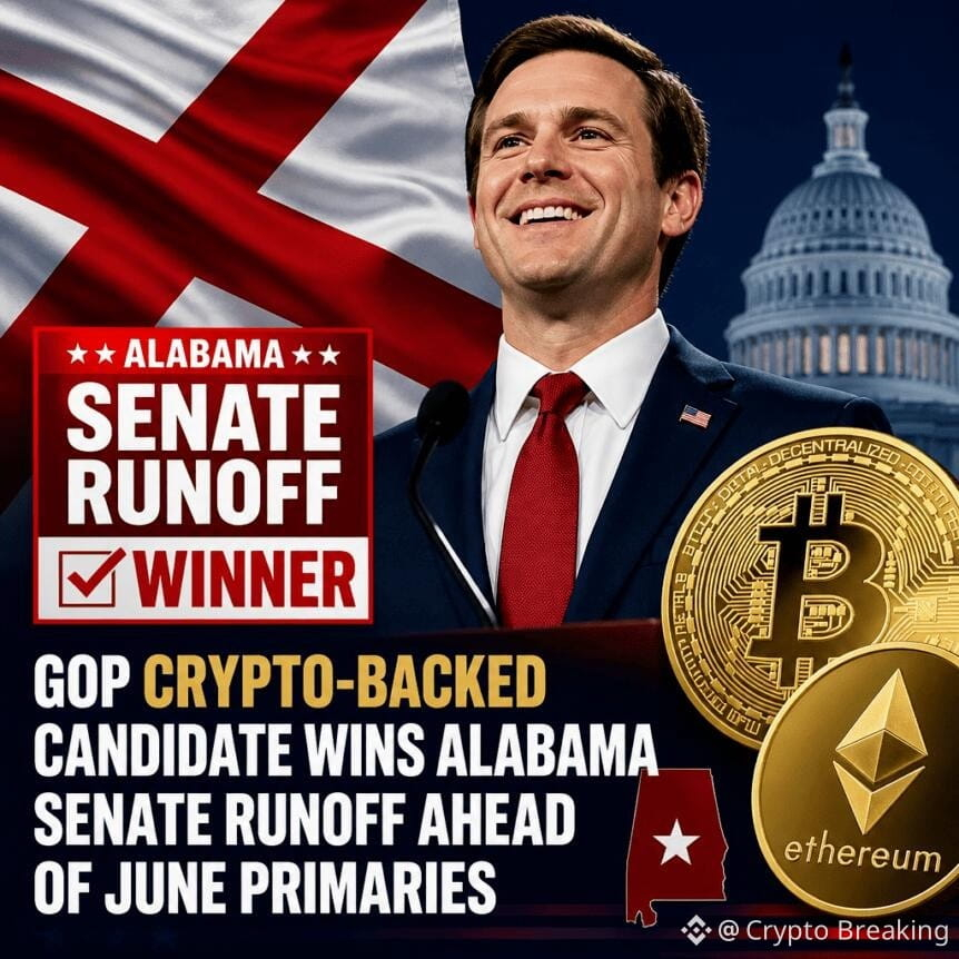 Gop Crypto-Backed Candidate Wins Alabama Senate Runoff Ahead Of June Primaries