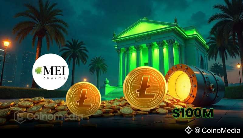 MEI Pharma Bets Big with $100M Litecoin Treasury Move