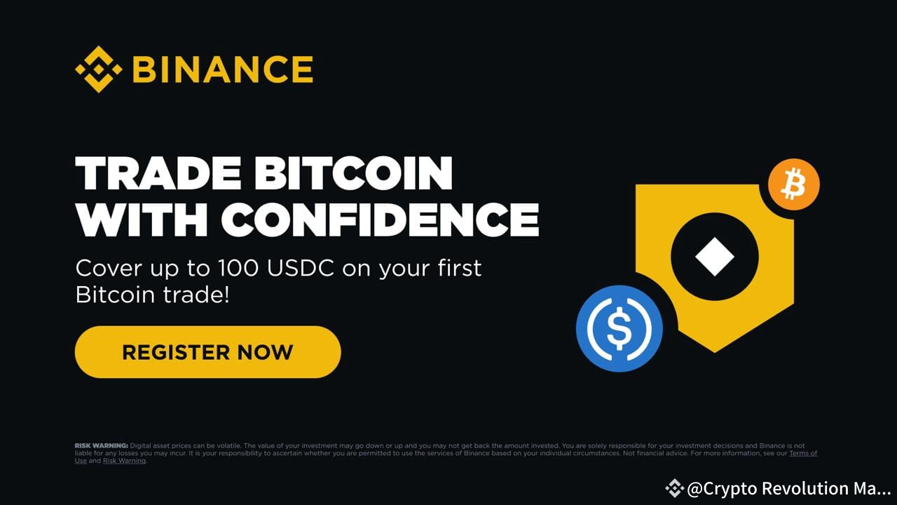 ✨Enjoy Price Protection on Your First BTC Trade 📢Activity | Crypto  Revolution Masters on Binance Square