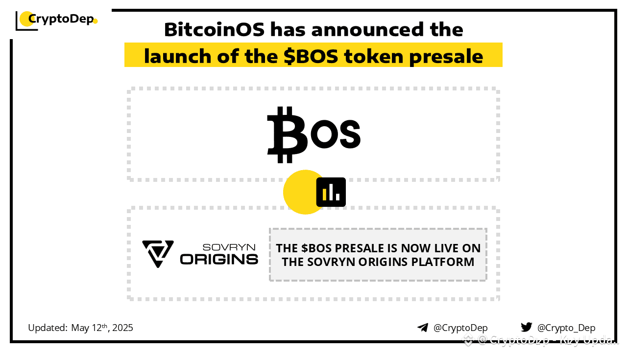 ⚡️ @BTC_OS has announced the launch of the $BOS token | CryptoDep - Key  Updates and Analytics on Binance Square