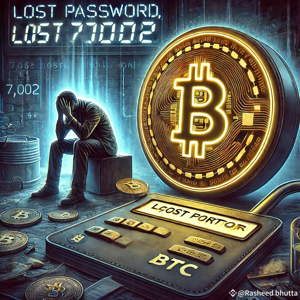 The $220 Million Heartbreak: One Forgotten Password Away from Fortune🔥 |  Rasheed bhutta on Binance Square