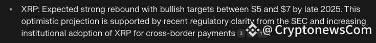 Perplexity AI predicts XRP