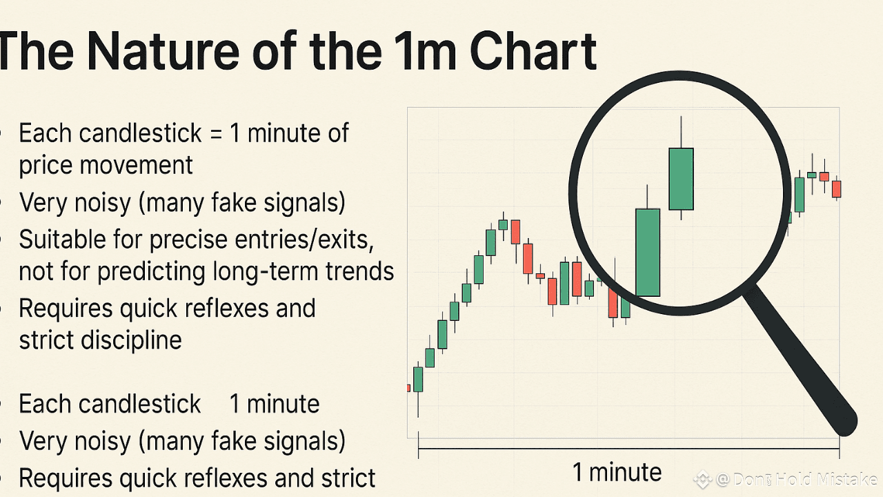 THE NATURE OF THE 1-MINUTE CHART | Daily Clever News on Binance Square