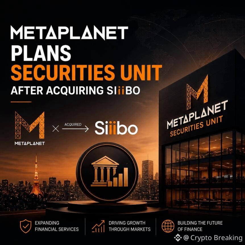 Metaplanet Plans Securities Unit After Acquiring Siiibo