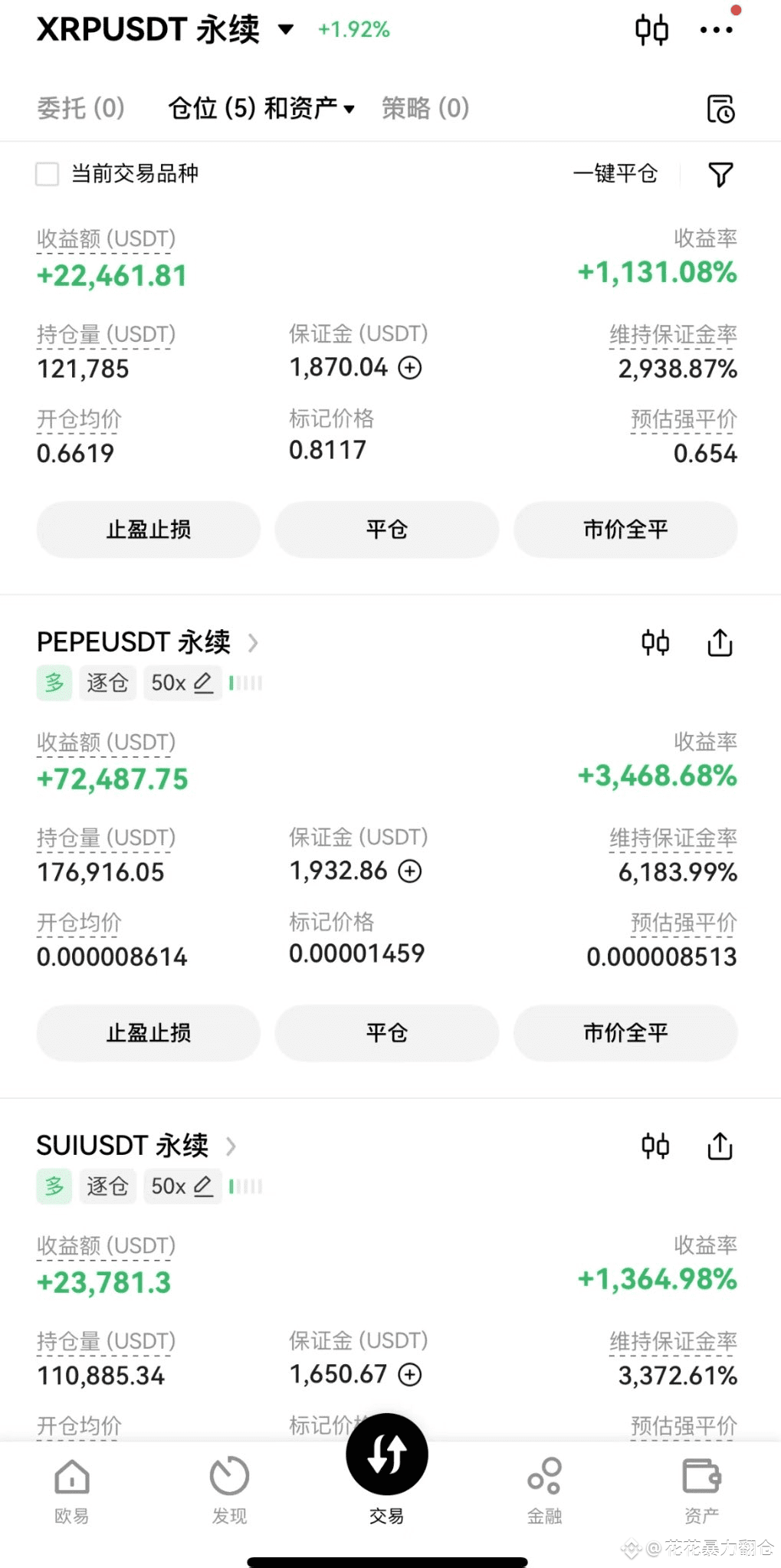 Making money in the cryptocurrency world comes down to these | 花花暴力翻仓 on  Binance Square
