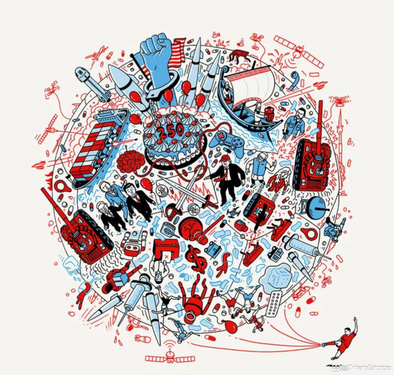 🚨A nova capa da revista The Economist 2026 já está disponív