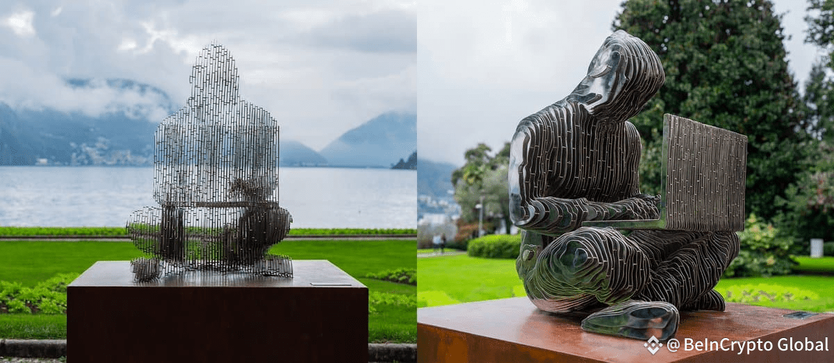 satoshi nakamoto statue in lugano