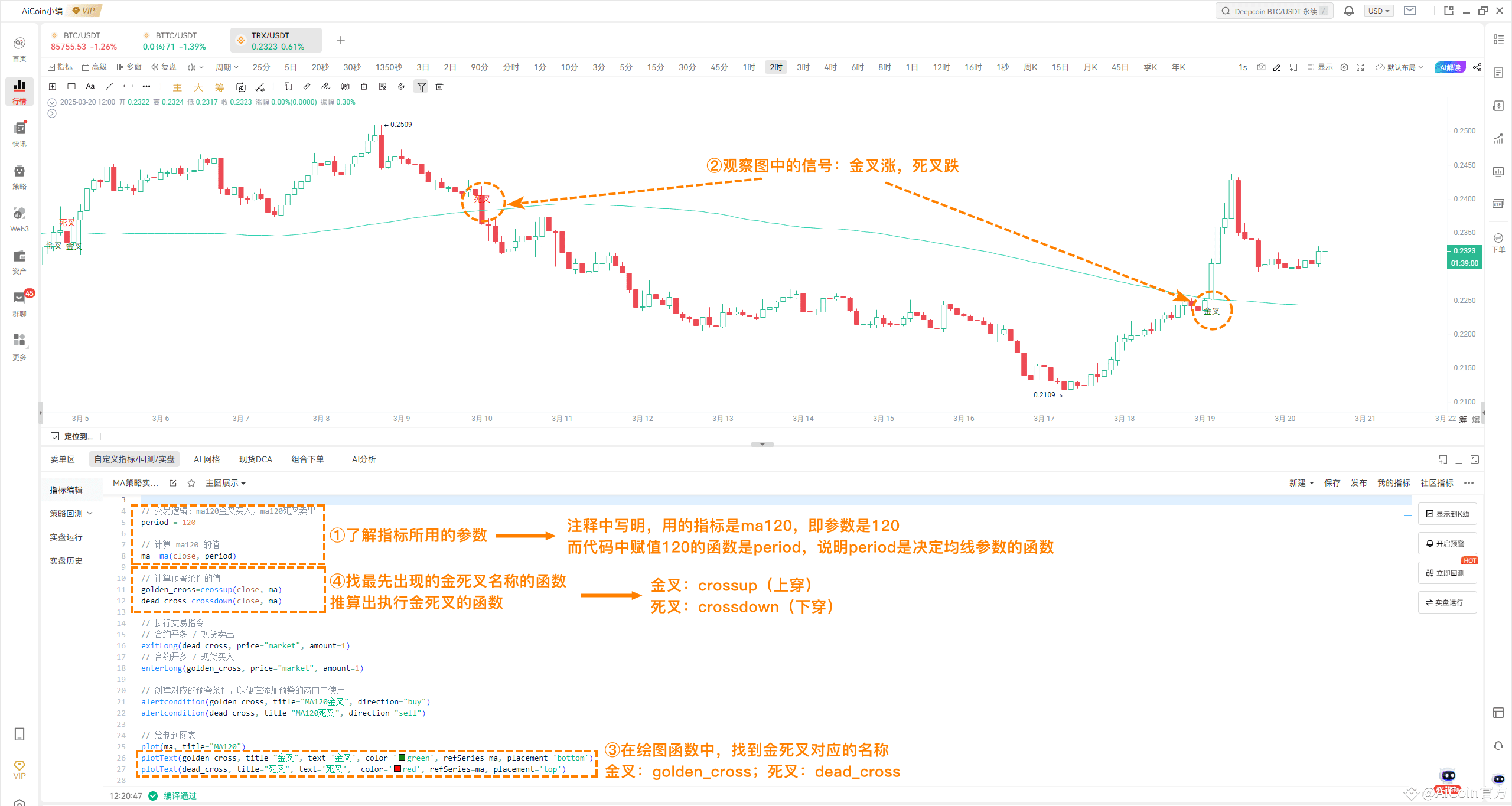小编分享：小白必看！零基础也能编写自定义指标| AiCoin官方发布于币安广场