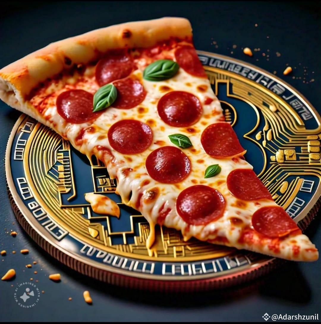 Français:La pizza à un million de dollars : une histoire de | Adarshzunil  sur Binance Square