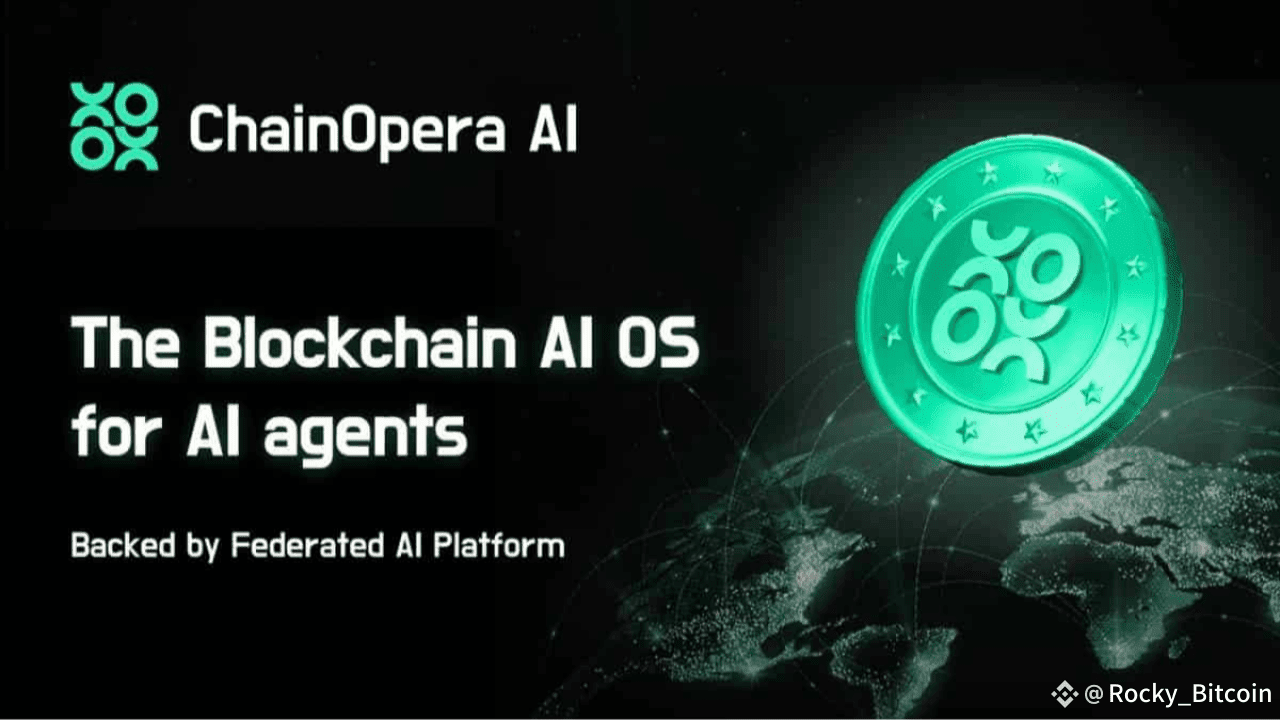 ChainOpera ——由人類和AI協同構建的去中心化超級智能體平臺！ | 幣安廣場上的Rocky_Sol
