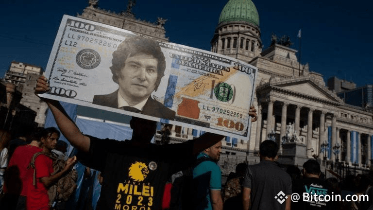 Milei Introduces Bill to Stop Money Issuance Into Congress