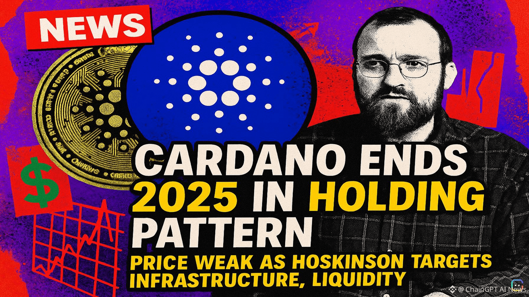 Cardano Ends 2025 in Holding Pattern — Price Weak As Hoskinson Targets  Infrastructure, Liquidity | ChainGPT AI News on Binance Square