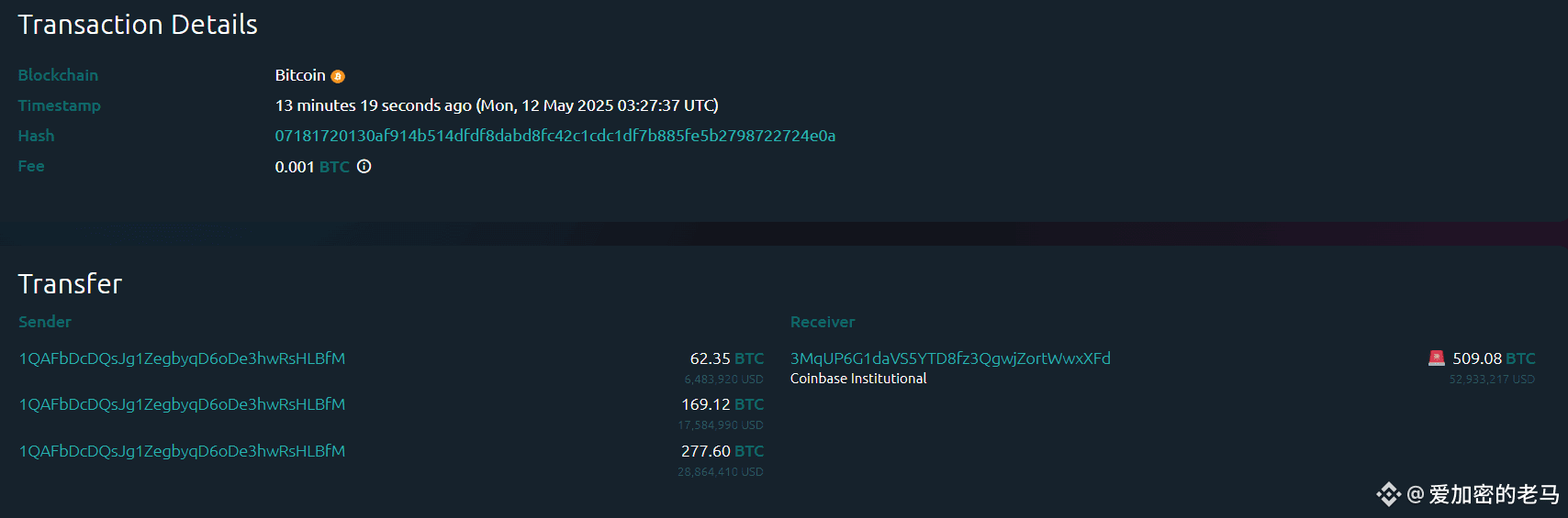50 million dollars worth of Bitcoin has just flowed into | 爱加密的老马 on  Binance Square