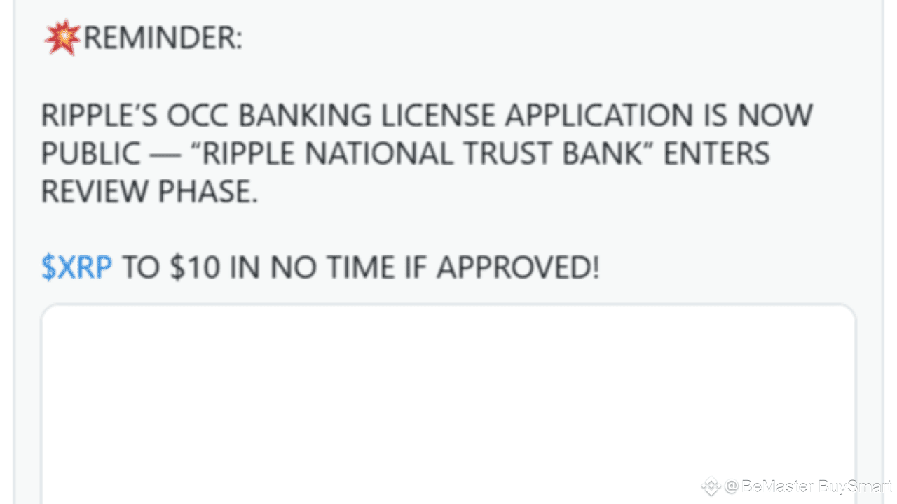 Finance Expert: XRP Will Hit $10 In No Time If This Is Approved | BeMaster  BuySmart on Binance Square