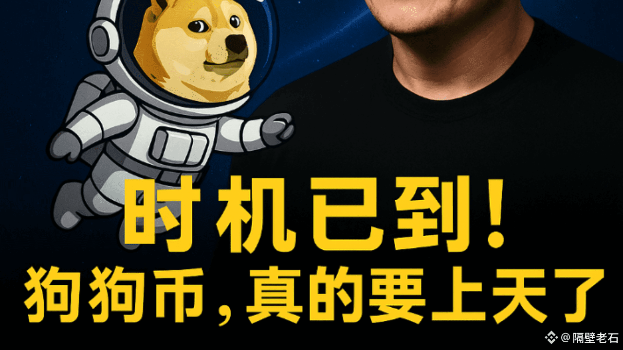 Musk: The Time Has Come! Dogecoin is Really Going to the Moon | 隔壁老石 on  Binance Square