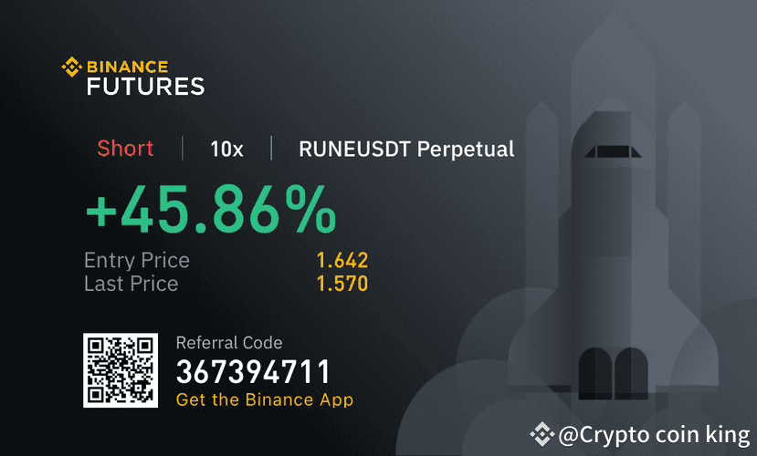 My private signal $RUNE short still waiting to achieve our | Crypto ...