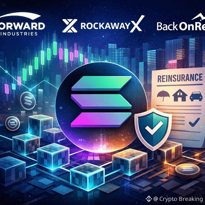 Forward Industries, Rockawayx Back Onre's Solana Onchain Reinsurance