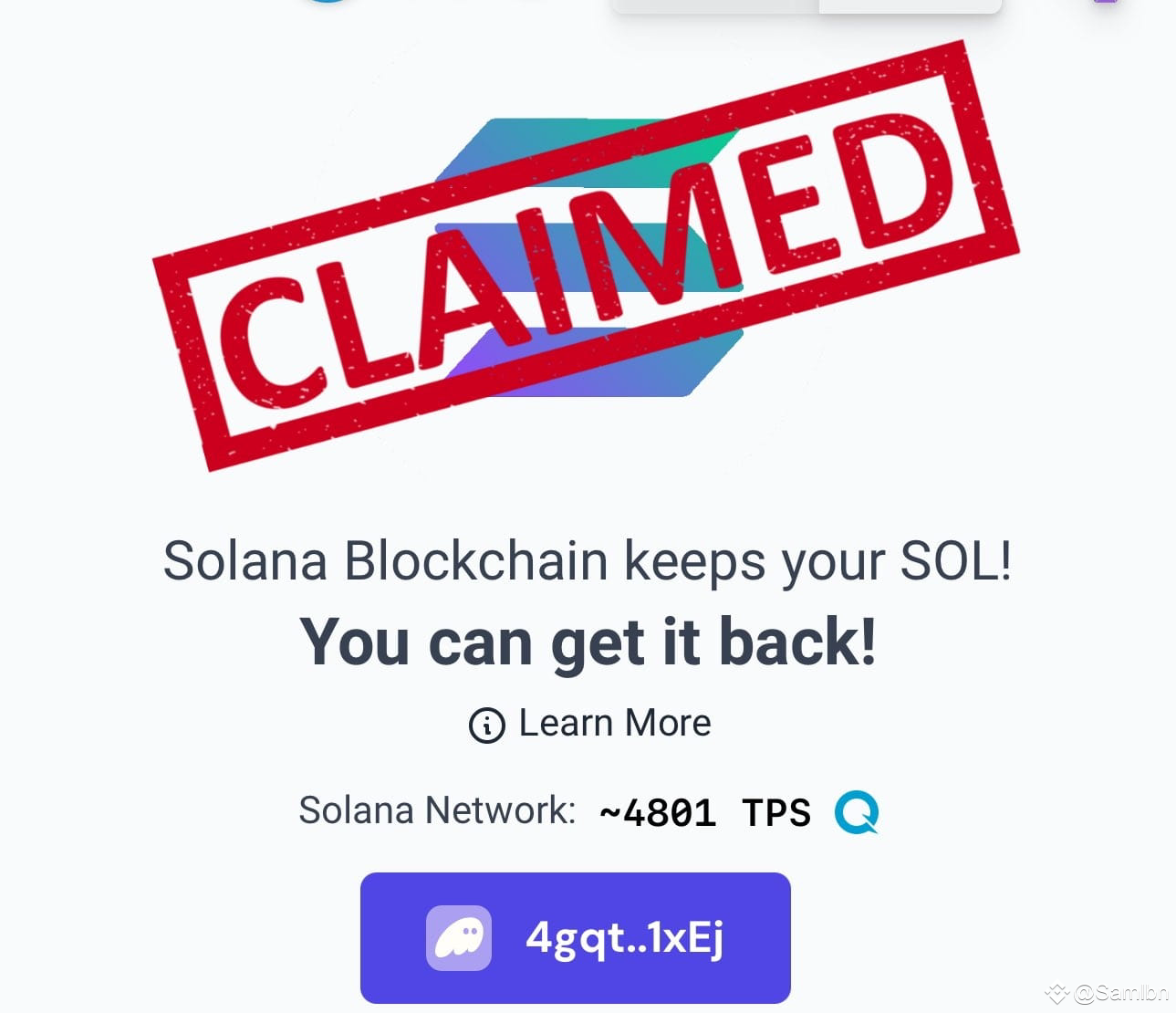 Did you know you can claim back some of the Solana gas fees | Samlbnb on  Binance Square